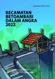 Kecamatan Betoambari Dalam Angka 2022